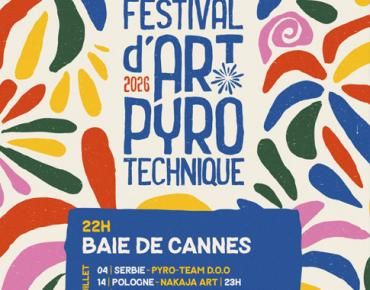 Festival-pyrotechnique à Cannes